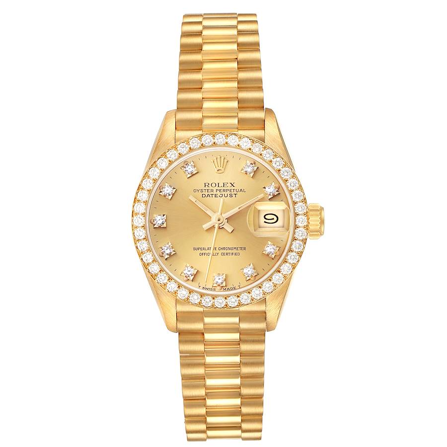 Rolex presidential clearance gold