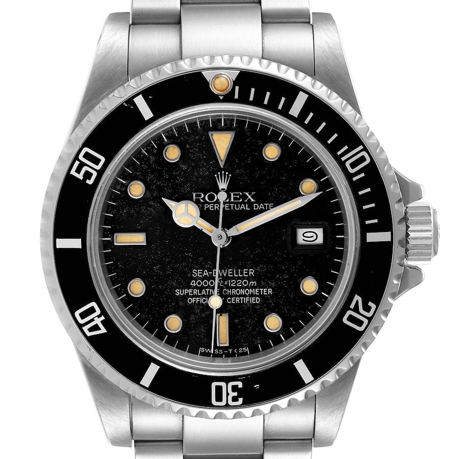 Rolex Seadweller Automatic Steel Frosted Dial Vintage Mens Watch 16660 SwissWatchExpo