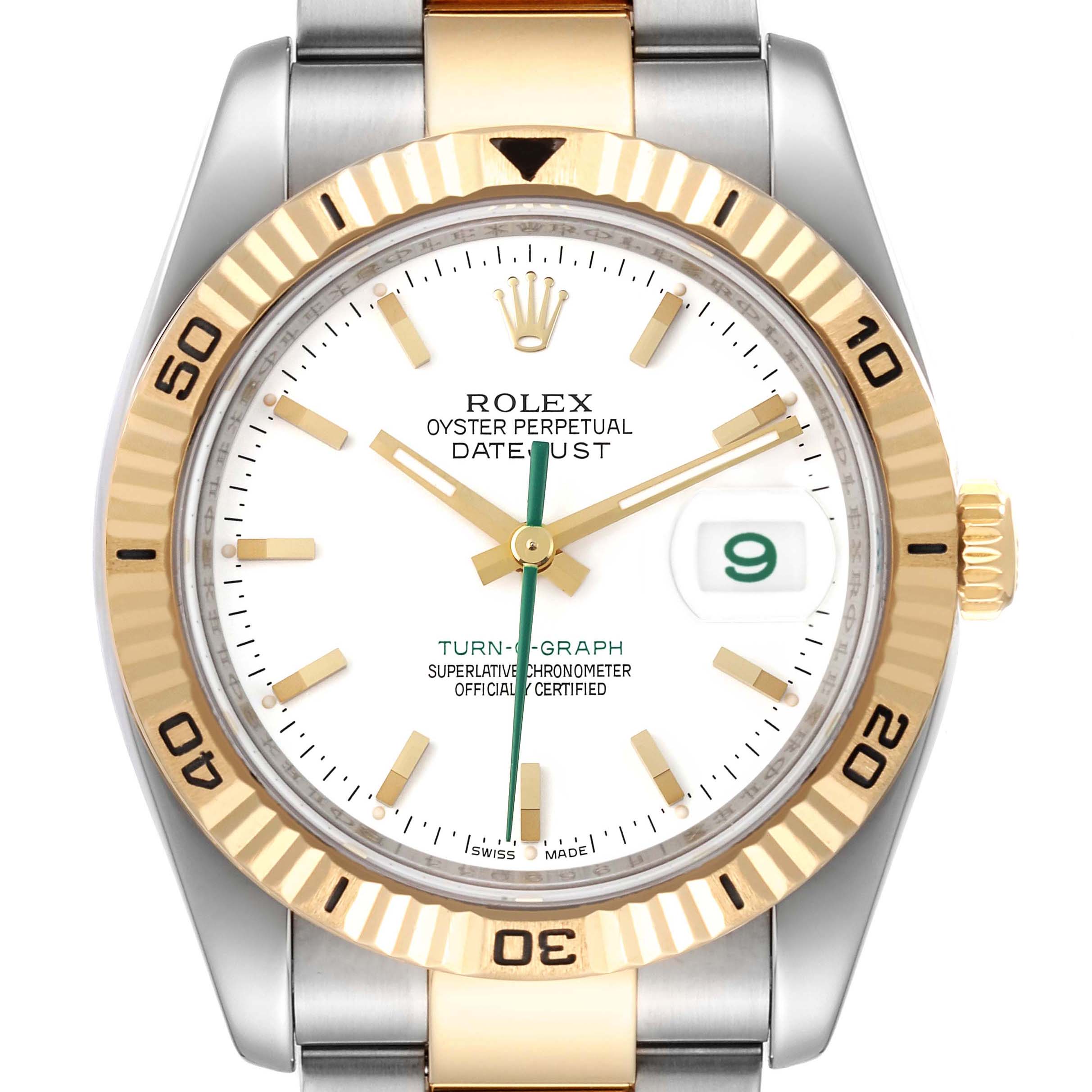 Rolex Turn-o-Graph Steel and Gold (two tone) 116263 | Stock