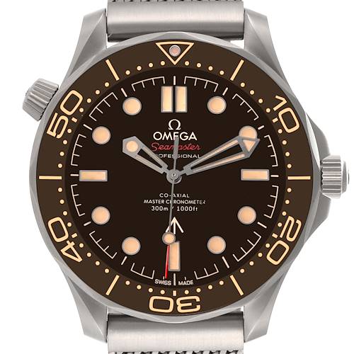 Photo of Omega Seamaster 300M 007 Edition Titanium Watch 210.90.42.20.01.001 Box Cards