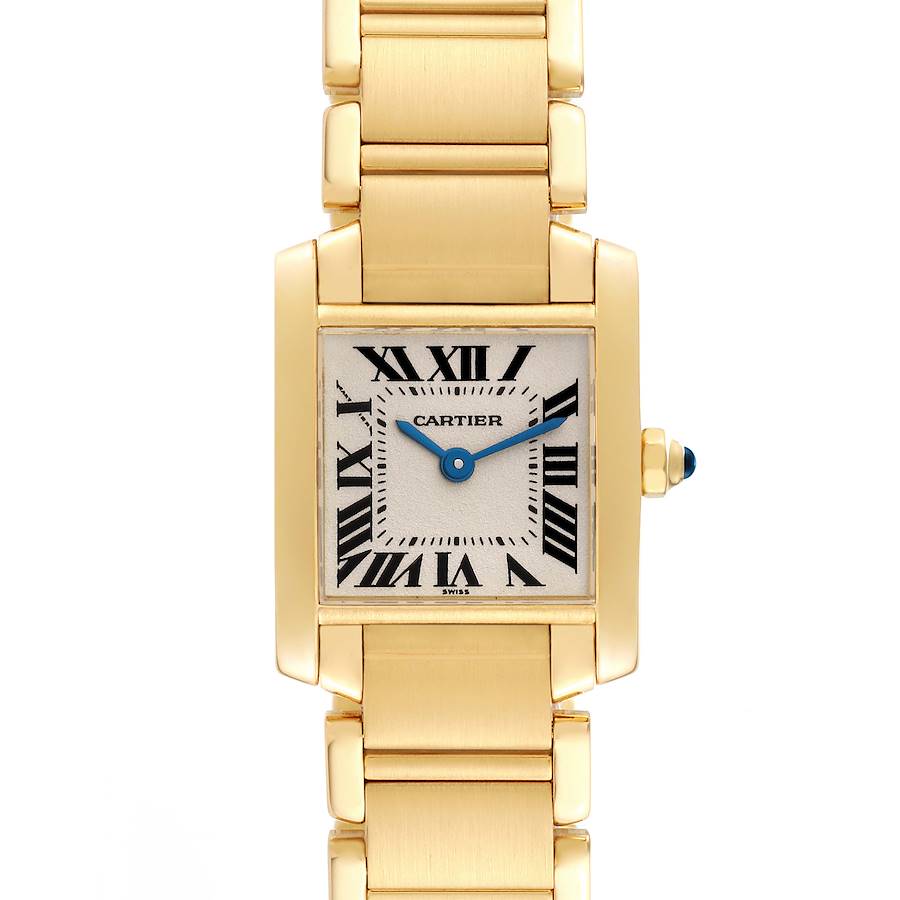 Cartier Tank Francaise Yellow Gold Quartz Ladies Watch W50002N2 SwissWatchExpo