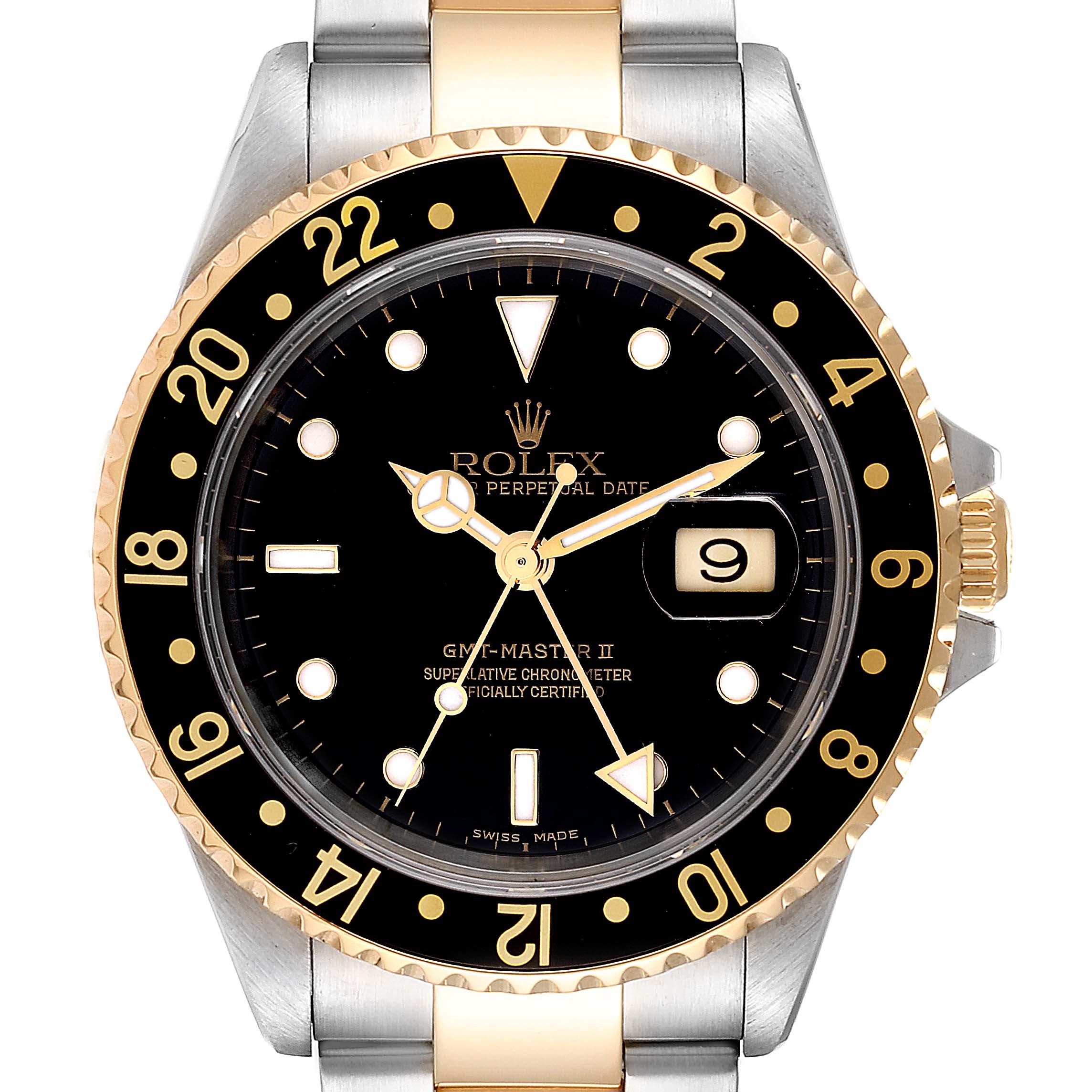 rolex gmt master 2 oro