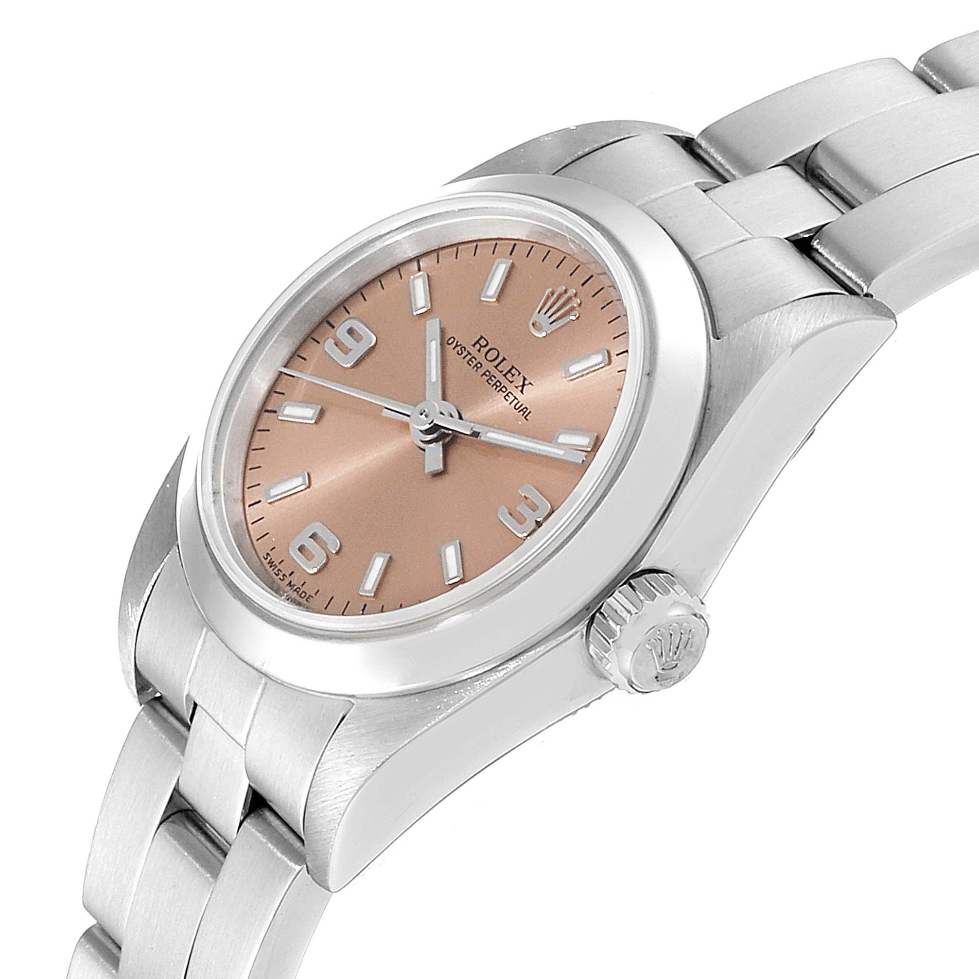 salmon dial rolex