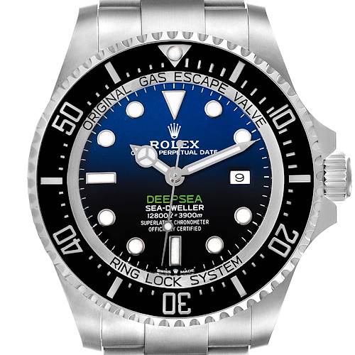 Photo of Rolex Seadweller Deepsea 44 Cameron D-Blue Steel Mens Watch 126660 Card