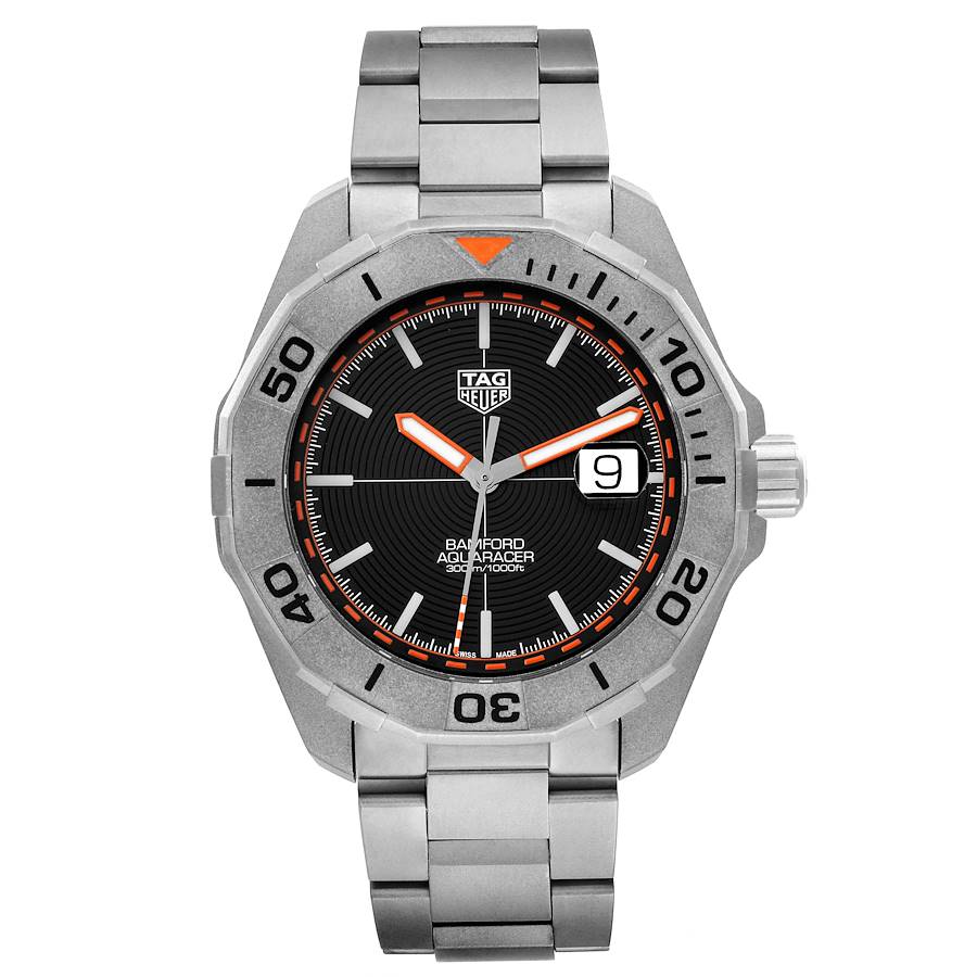 Tag Heuer Aquaracer Titanium WAY208F.BF0638 Stock 59659 SwissWatchExpo