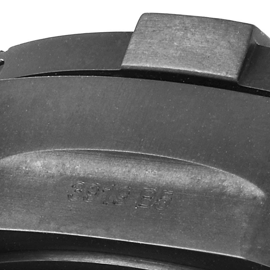 This close-up image shows a portion of the bezel on the Breitling Avenger V13317 Men's Titanium Black Dial V13317 Men's Titanium Black Dial watch.