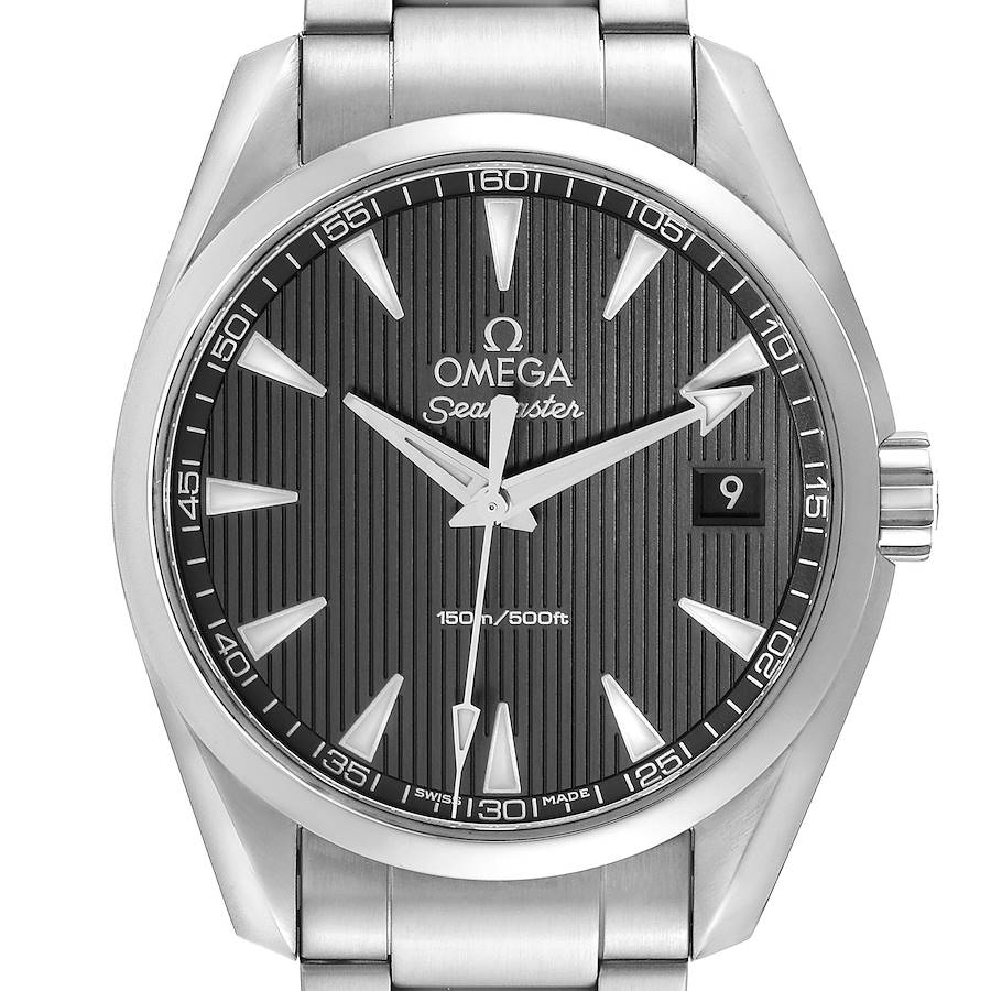 Omega Seamaster Aqua Terra Steel Mens Watch 231.10.39.60.06.001 Box Card SwissWatchExpo