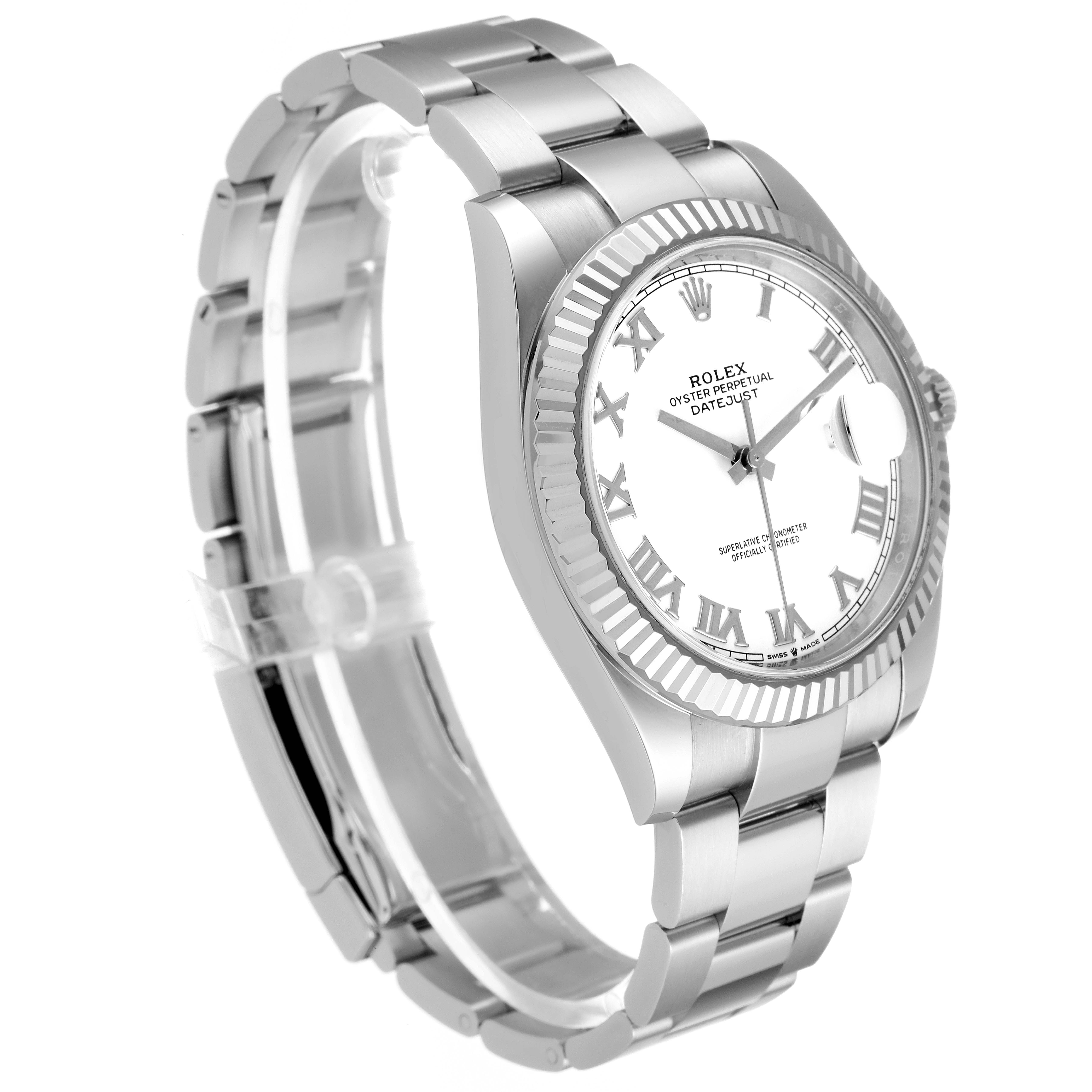 rolex datejust 41 white gold