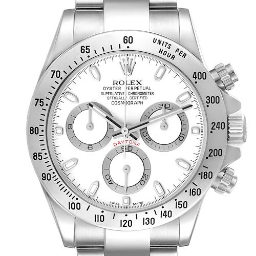 Photo of NOT FOR SALE Rolex Daytona White Dial Chronograph Steel Mens Watch 116520 PARTIAL PAYMENT