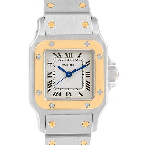 Photo of Cartier Santos Galbee Ladies Steel Yellow Gold Automatic Watch