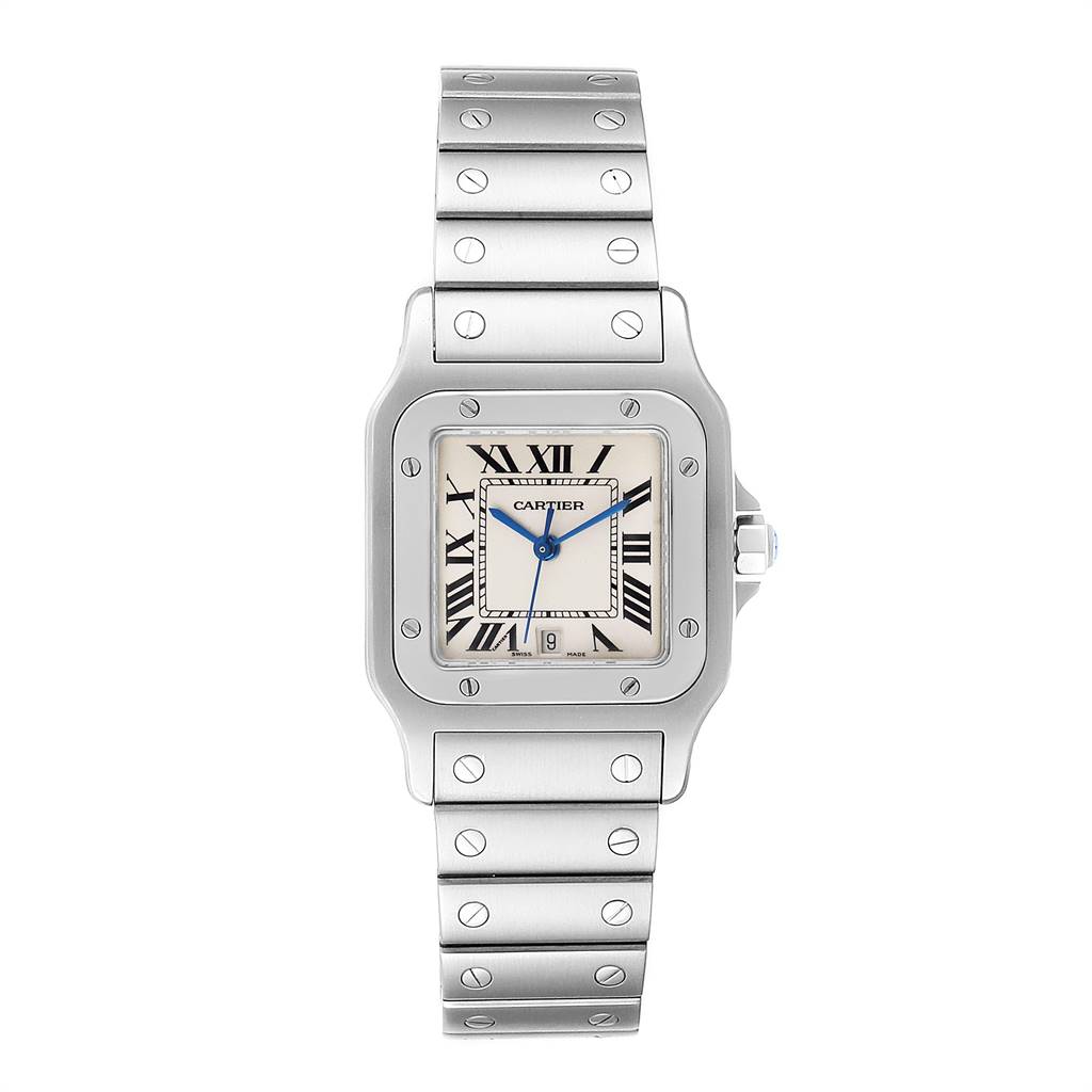 Cartier Santos Galbee Stainless Steel Unisex Watch W20060D6 ...