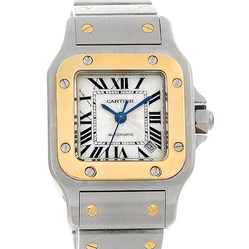 Photo of Cartier Santos Ladies Steel 18K Yellow Gold W20045C4 Watch