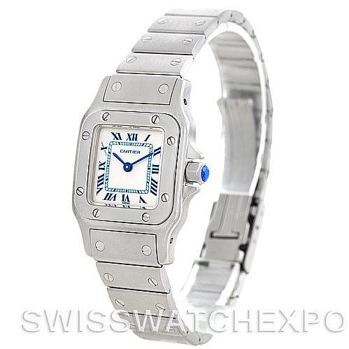 Cartier Santos Galbee Ladies Steel Quartz Watch 1565 SwissWatchExpo