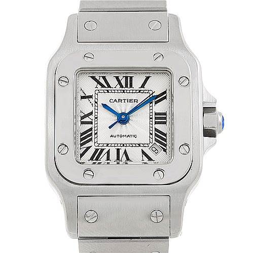 Cartier Santos Galbee Ladies Steel Automatic Watch W20054D6 ...