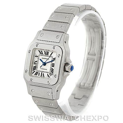 Cartier Santos Galbee Small Steel Automatic Watch W20054D6 Unworn SwissWatchExpo