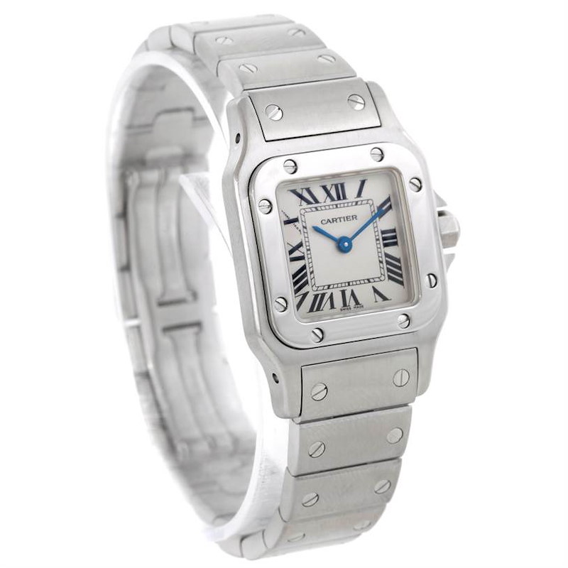 Cartier Santos Galbee Ladies Steel Quartz Watch W20056D6 | SwissWatchExpo