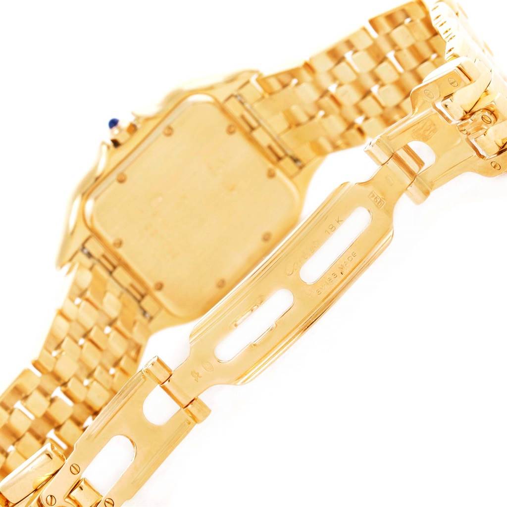 Cartier Panthere Date XL 18K Yellow Gold Watch W25014B9 | SwissWatchExpo