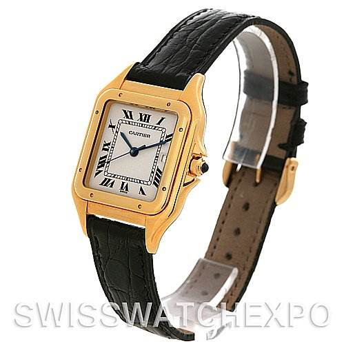 Cartier  Panthere Jumbo 18K Yellow Gold Watch Unworn NOS SwissWatchExpo