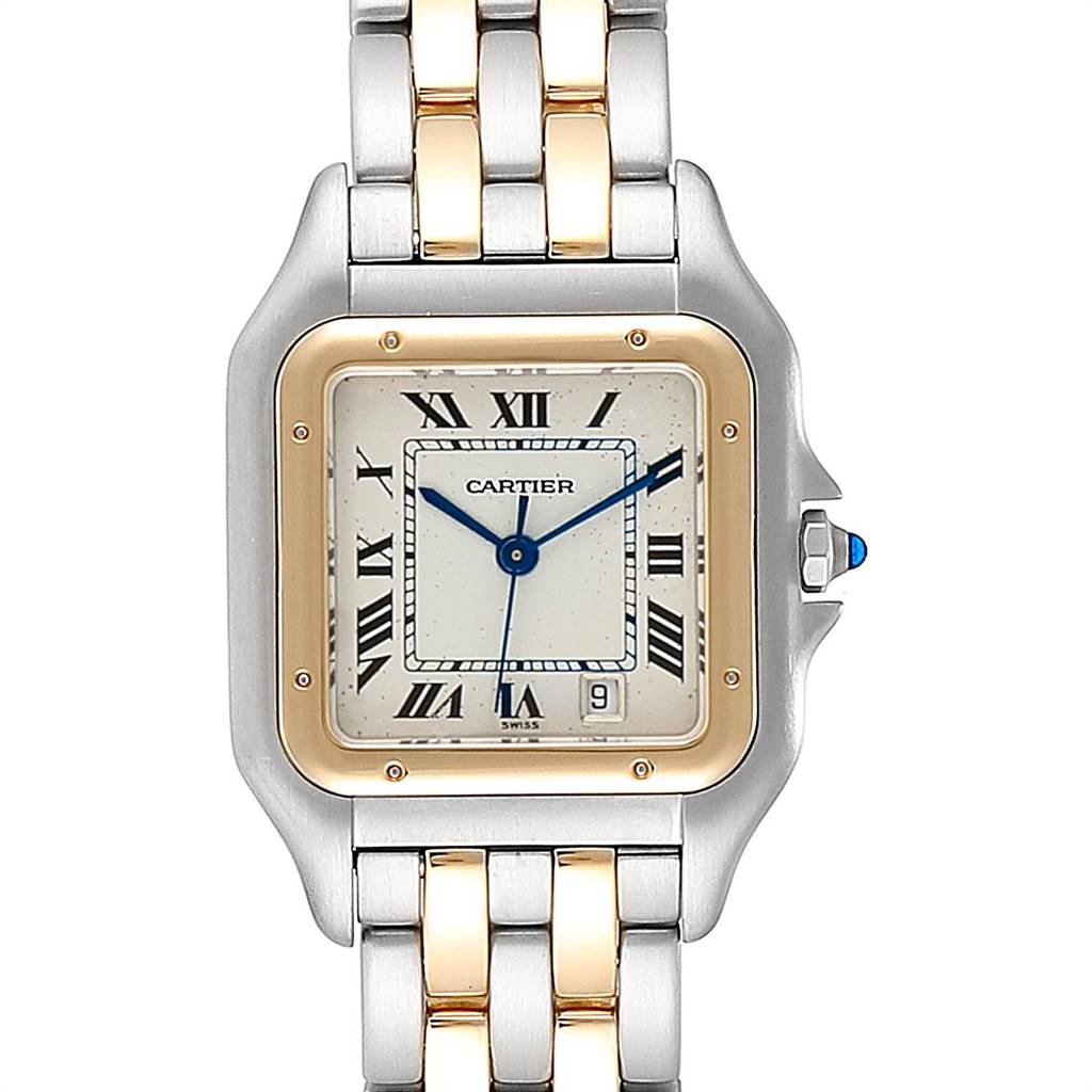 Cartier Panthere Steel and Gold (two tone) W25028B8 | Stock 25376 ...