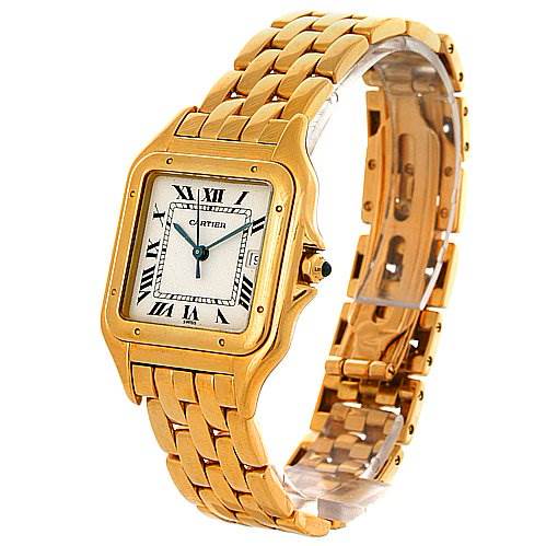 Cartier Panthere X-Large 18k Yellow Gold Watch SwissWatchExpo