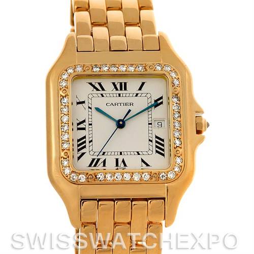 Photo of Cartier Panthere Jumbo 18K Yellow Gold Diamond Watch