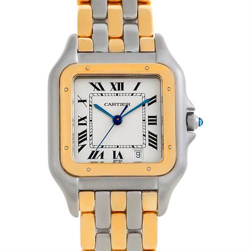 Photo of Cartier Panthere Large Steel 18K Yellow Gold Watch
