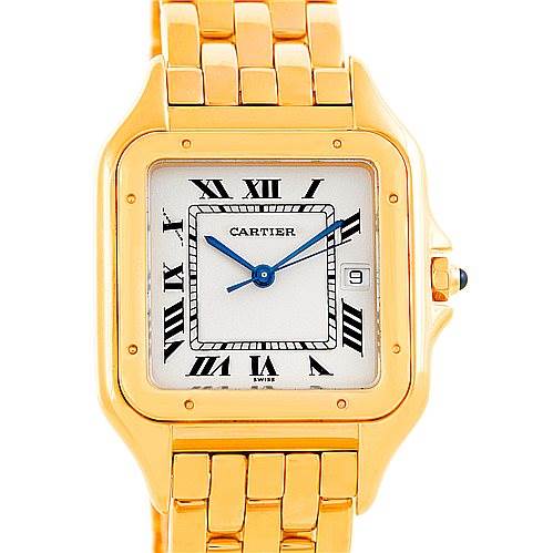 Cartier Panthere XL 18k Yellow Gold Watch W25014B9 | SwissWatchExpo