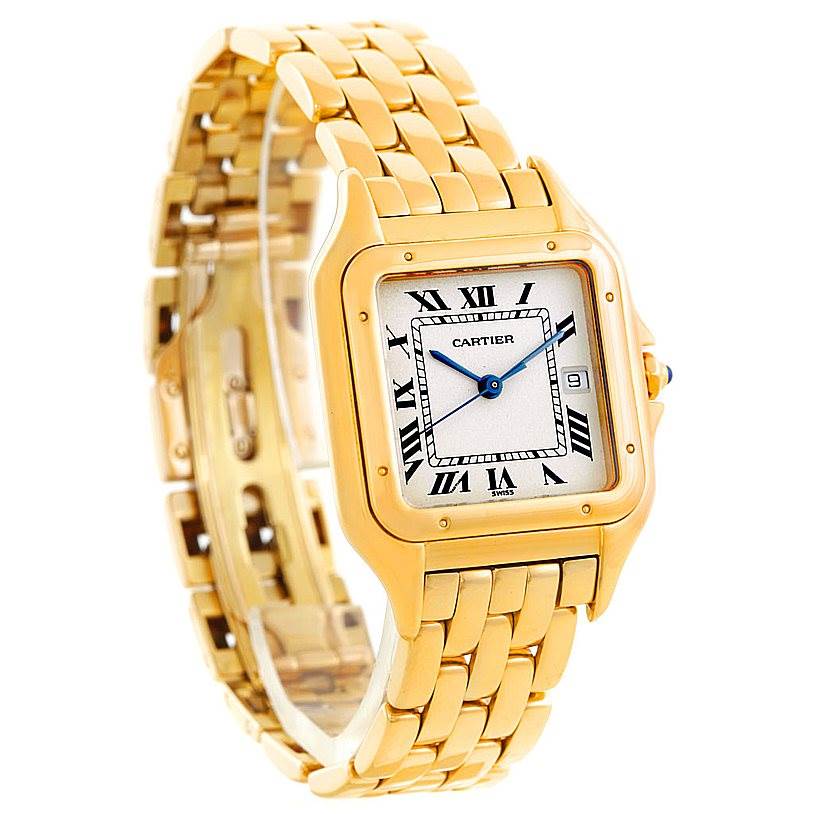 Cartier Panthere XL 18k Yellow Gold Watch W25014B9 | SwissWatchExpo