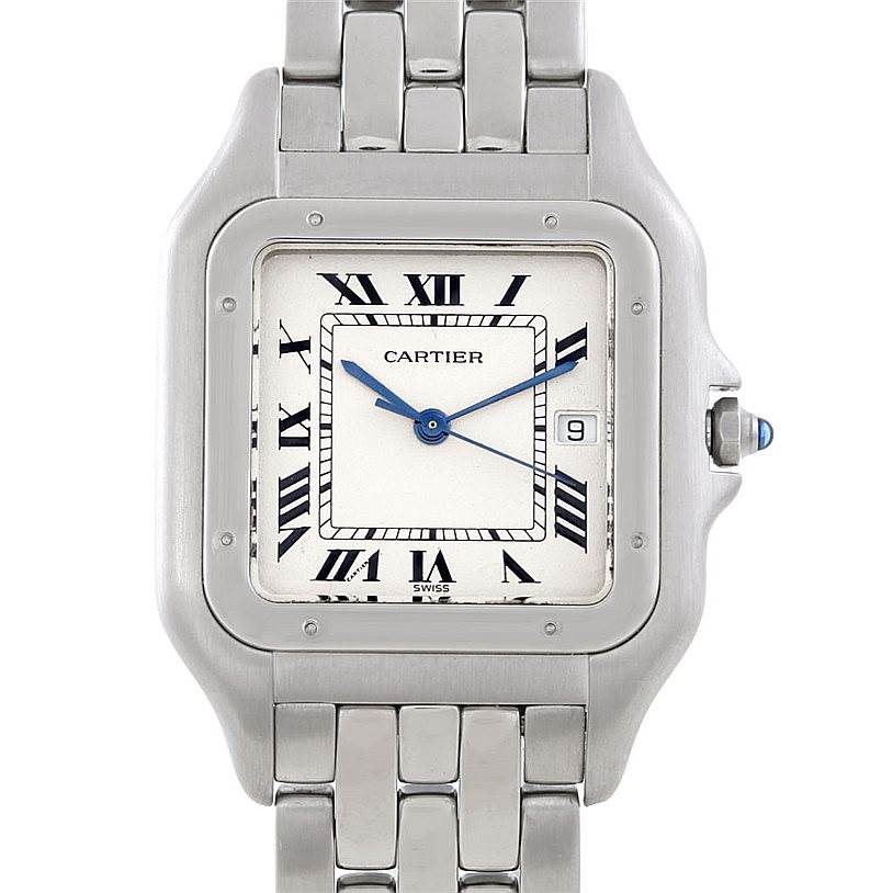 Cartier Panthere Jumbo Stainless Steel Watch W25032P5 | SwissWatchExpo