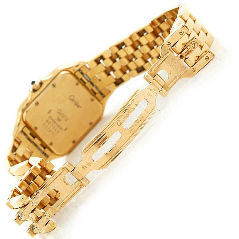 Cartier Panthere XL 18k Yellow Gold Watch W25014B9 | SwissWatchExpo