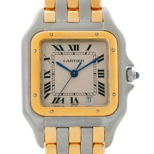 Photo of Cartier Panthere Large Steel 18K Yellow Gold Watch W25028B8