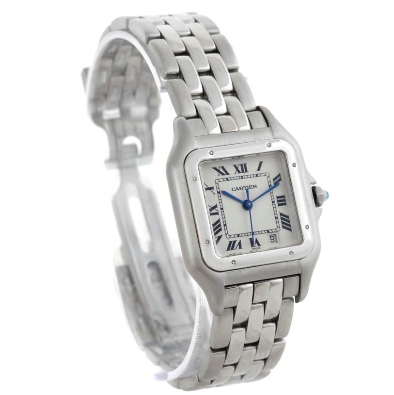 Cartier Panthere Stainless Steel Large Watch W25054P5 | SwissWatchExpo