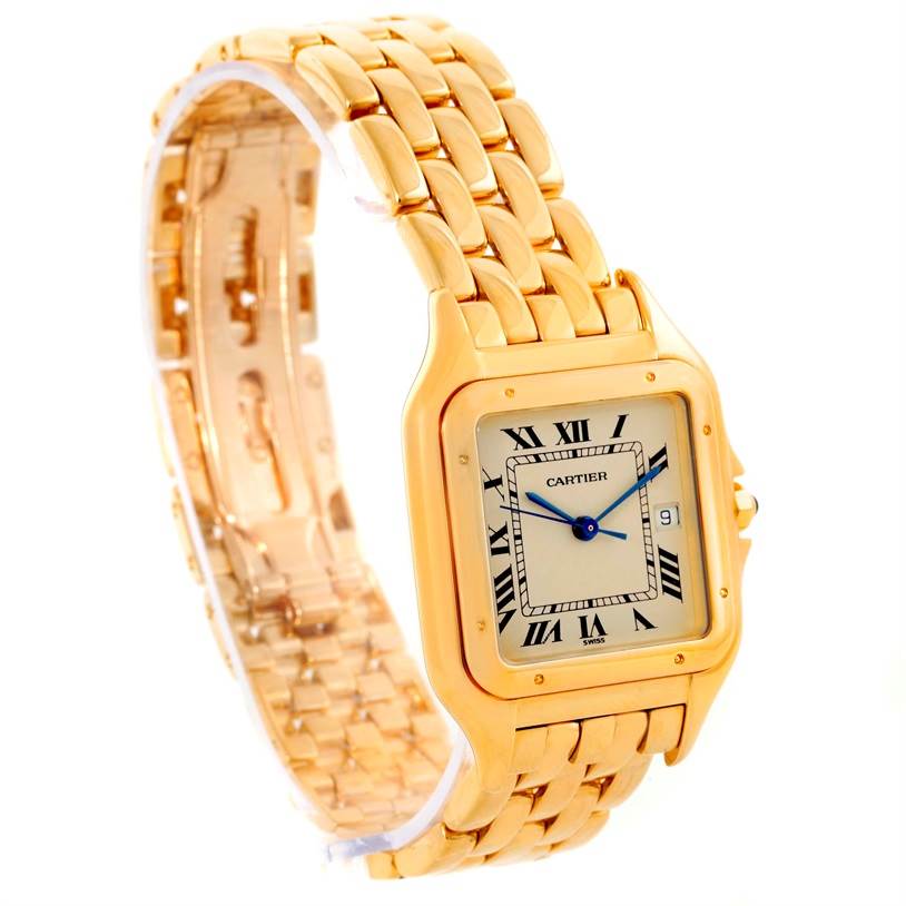 Cartier Panthere XL 18K Yellow Gold Watch W25014B9 | SwissWatchExpo