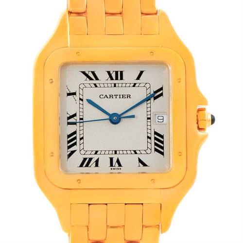 Photo of Cartier Panthere Date XL 18K Yellow Gold Watch W25014B9