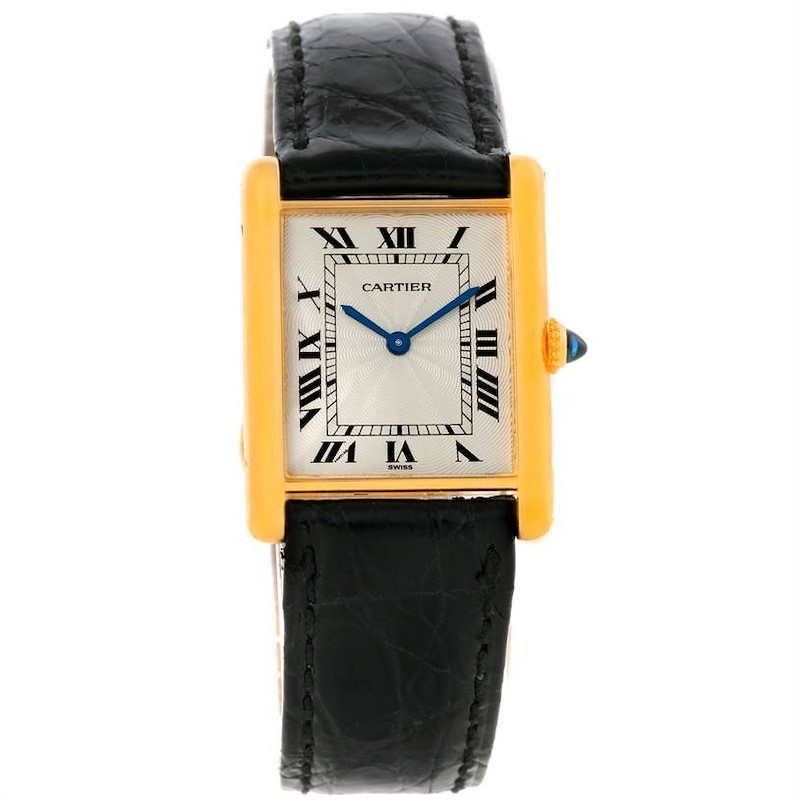 Cartier Tank Classic Yellow Gold Stock 10653 SwissWatchExpo