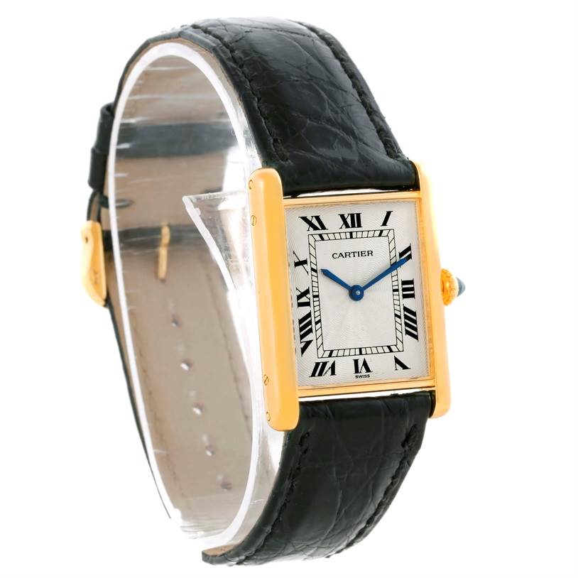 Cartier Tank Classic Yellow Gold | Stock 10653 | SwissWatchExpo