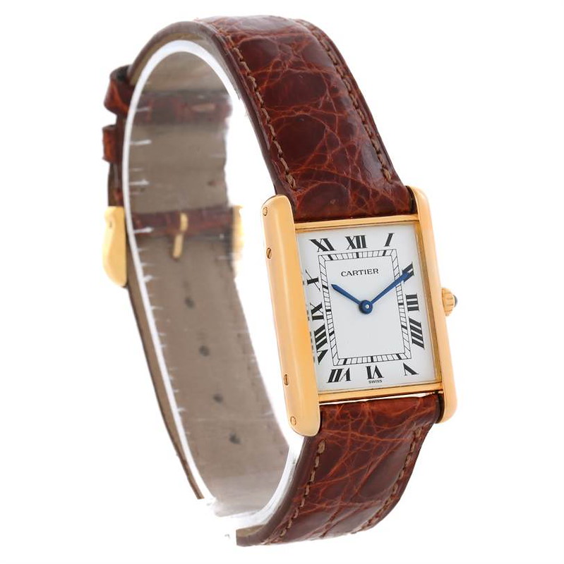 Cartier Tank Classic Yellow Gold | Stock 11702 | SwissWatchExpo