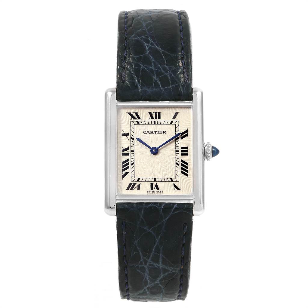 Cartier Tank Classic Platinum | Stock 21728 | SwissWatchExpo