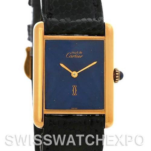 Photo of Cartier  Tank Classic Gold Plated Unisex Watch