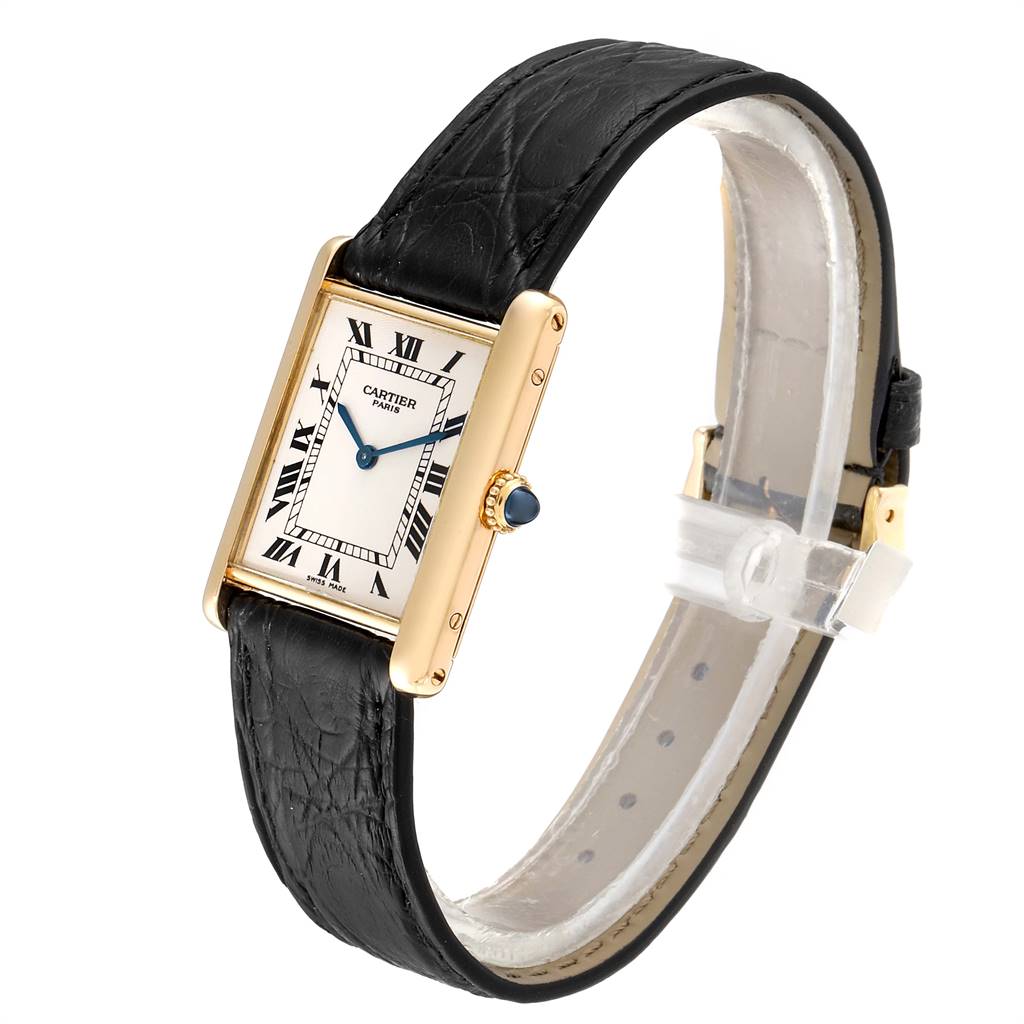 Cartier Tank Classic Yellow Gold | Stock 15593 | SwissWatchExpo