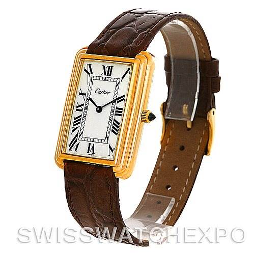Cartier　VINTAGE Vintage Cartier Paris Ceinture 18K Medium Size Unisex Watch