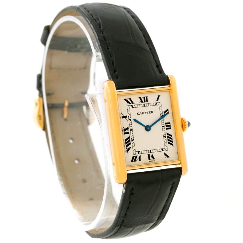 Cartier Tank Classic Yellow Gold | Stock 8507 | SwissWatchExpo