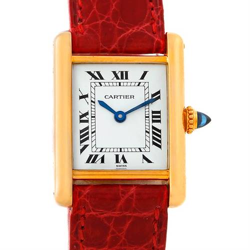 Photo of Cartier Tank Classic Paris Ladies 18k Yellow Gold Watch