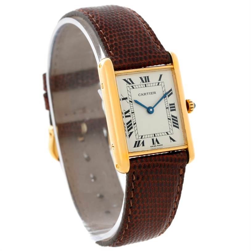 Cartier Tank Classic Yellow Gold | Stock 8729 | SwissWatchExpo