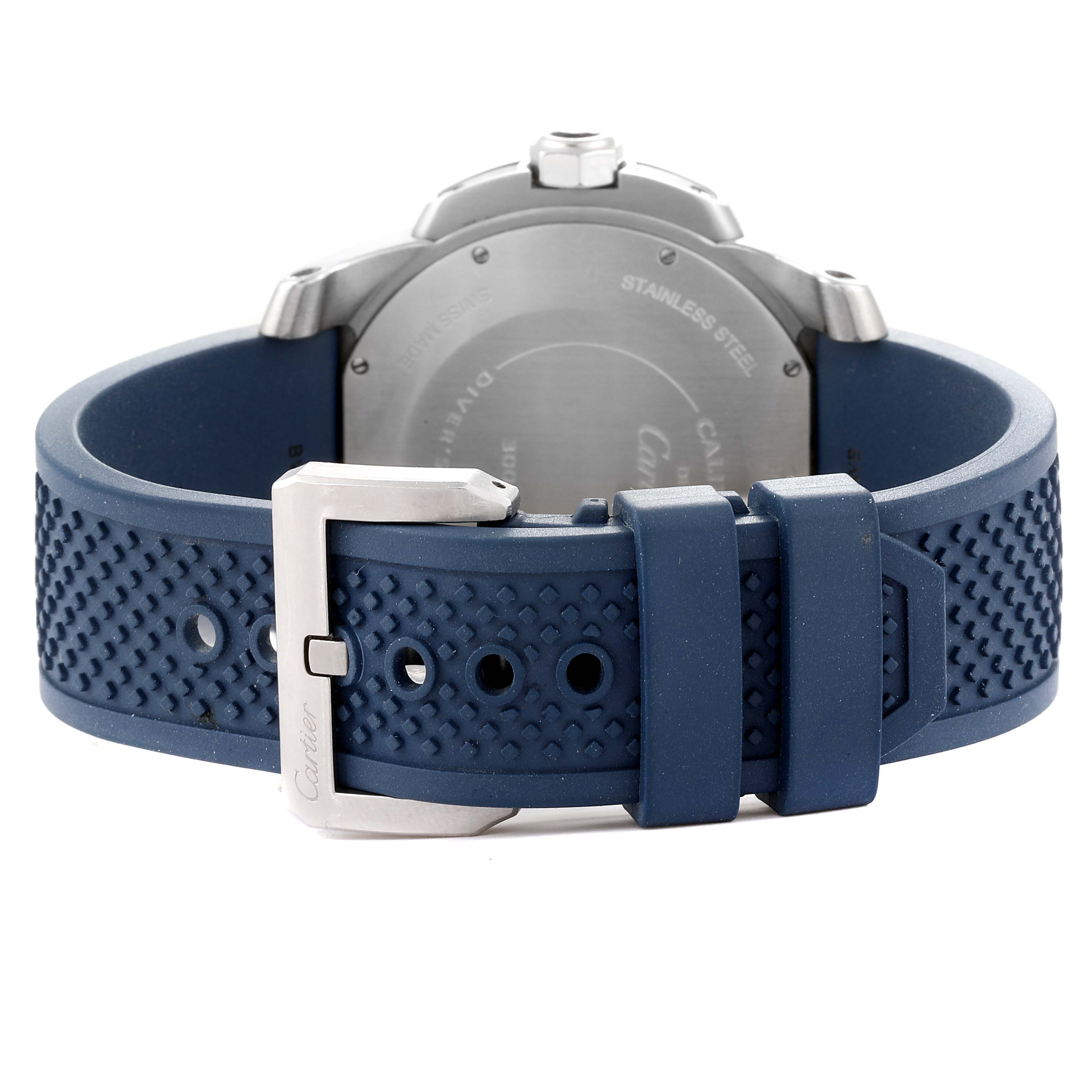 cartier calibre diver blue cartier calibre diver blue