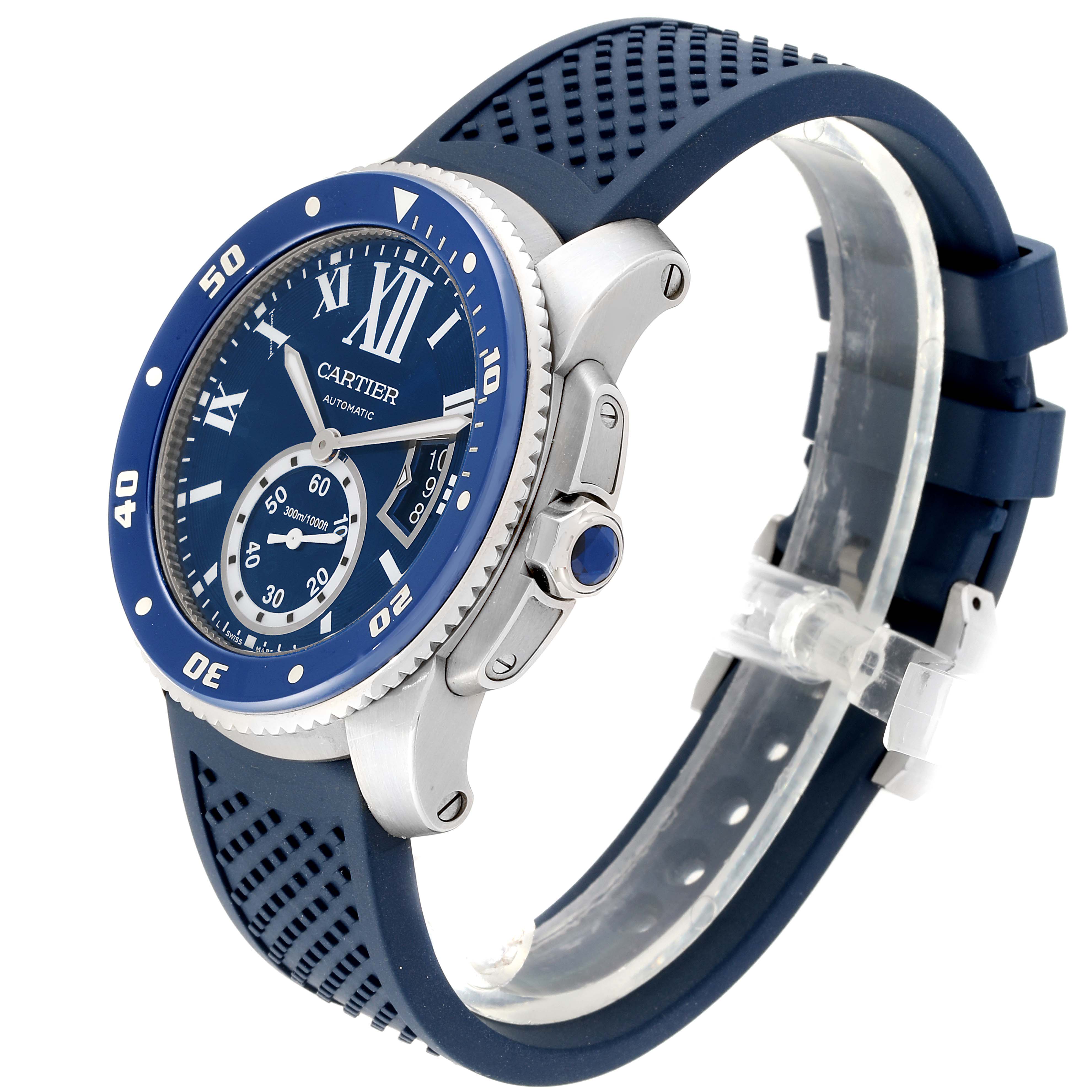 cartier calibre diver blue