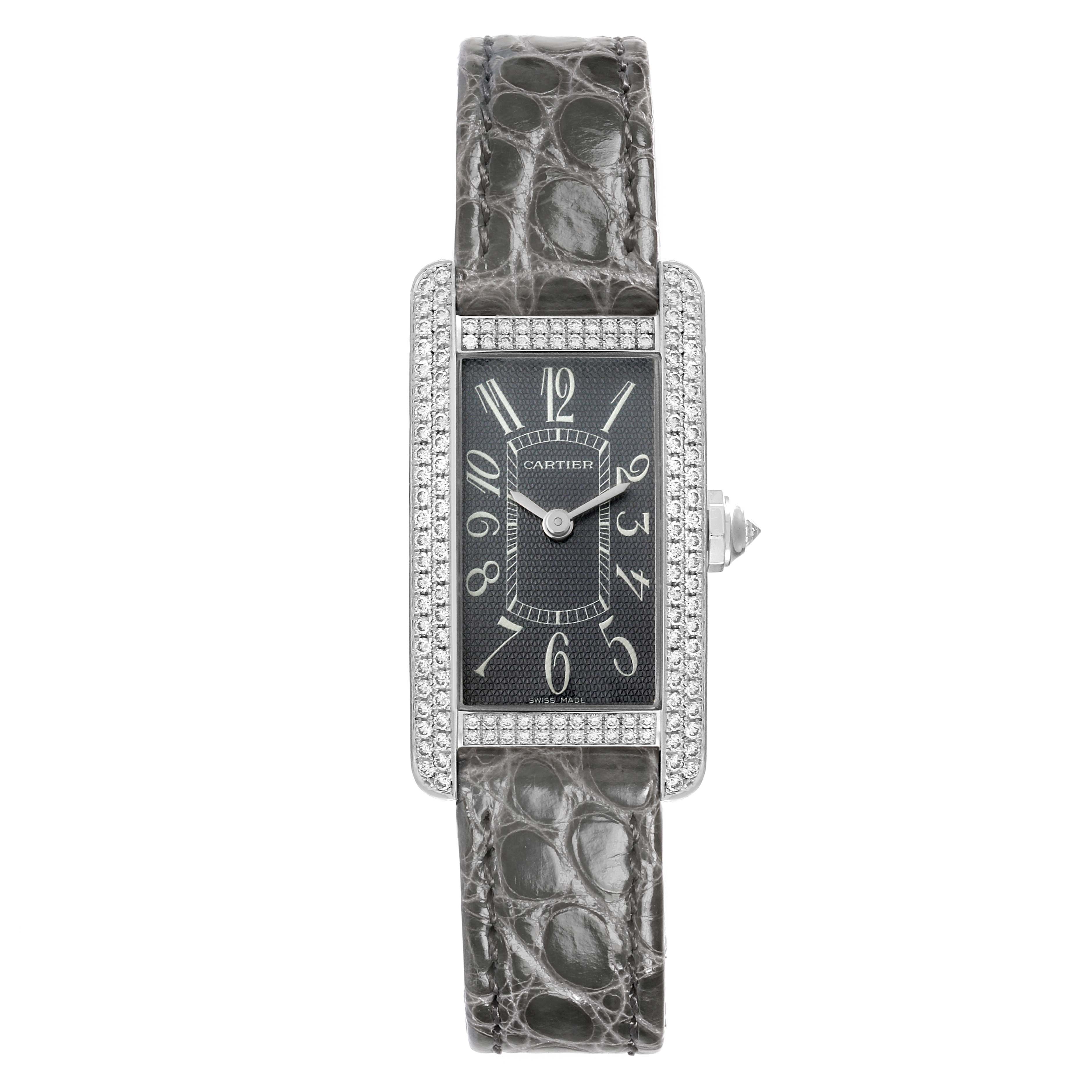 （美品）Cartier Tank Américaine Watch Cartier Tank Americaine White Gold WB705131 | Stock 63416