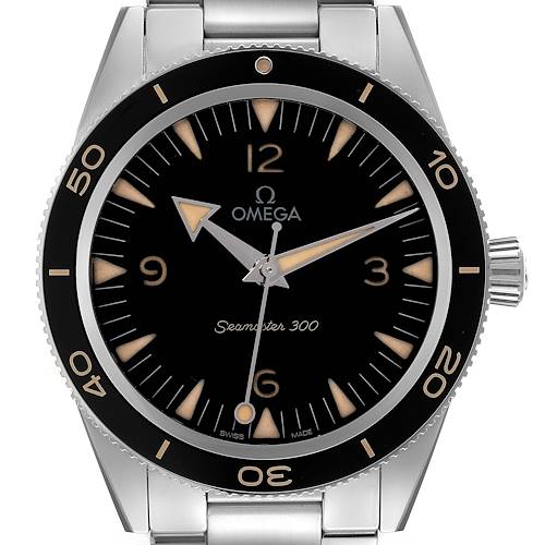 Photo of Omega Seamaster 300 Co-Axial Steel Mens Watch 234.30.41.21.01.001 Box Card