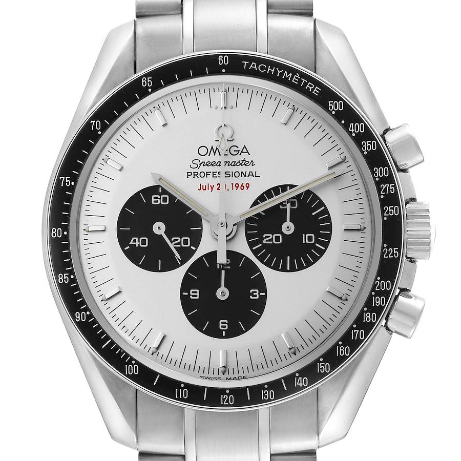 Omega Speedmaster Moonwatch Apollo 11 35th Anniversary Steel Mens Watch 3569.31.00 SwissWatchExpo