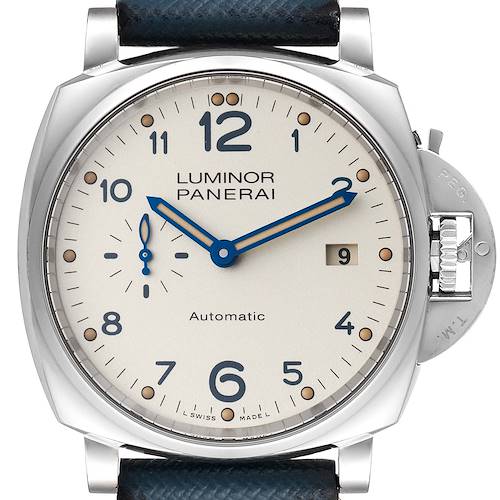 Photo of NOT FOR SALE Panerai Luminor Due 3 Days 42mm Ivory Dial Mens Watch PAM00906 Box Card PARTIAL PAYMENT